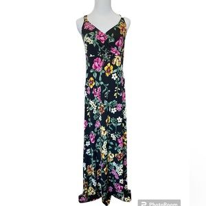 WHBM Floral Maxi Dress - Size M